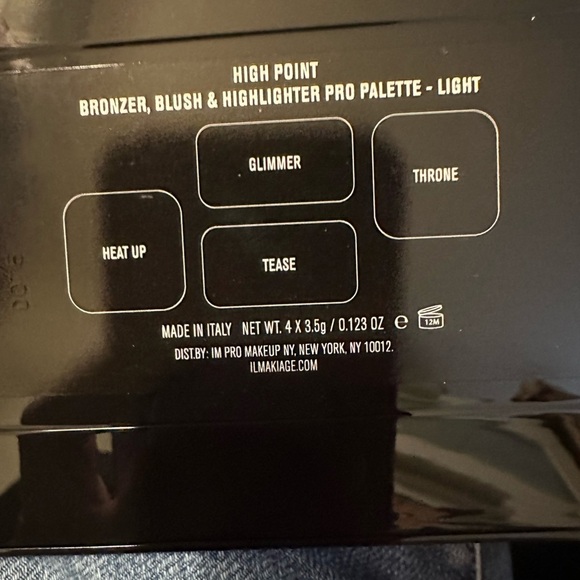 IL MAKIAGE Eyeshadow Palette - Bold Pink and Warm Browns - Picture 2 of 4